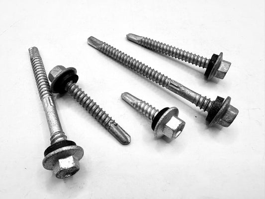 Hex Self Drilling Screw with Seal  - Tek Screws