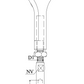PELICAN HOOK AND SWAGE STUD TERMINAL WITH NUT
