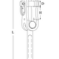 SWAGE TOGGLE TERMINAL