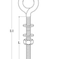 Eye Bolt 316 welded