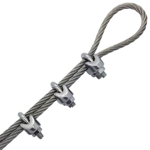 Stainless Steel Wire Rope Grip DIN 741 in Kenya – Coastal Solutions